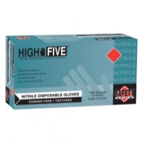 Powder free ind grade nitrile glove size medium