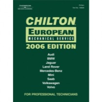 CHILTON 2006 EUROPEAN MECHANICAL SERVICE MANUAL