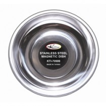PARTS DISH MAGNETIC 5-1/4IN. DIA. STAINLESS STEEL