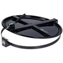 Pig Latching Drum Lid - for 55 gallon - Black