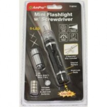 Flashlight w/Screwdriver