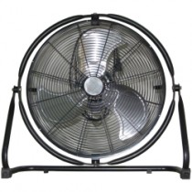 20" High velocity floor fan that tilts 4 ways