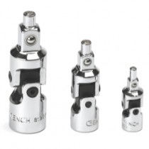 3 pc Magnetic Universal Joint Set