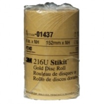 GOLD DISC ROLLS STIKIT P240G 6IN 175/ROLL