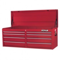 52 In. Red 8-Drawer Tool Chest w/Liners