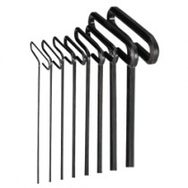 HEX KEY SET 8 PC T-HANDLE 6IN SAE 3/32-1/4IN.