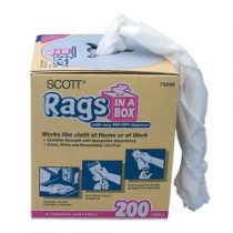 SCOTT RAGS IN A BOX 200CT
