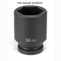 SOC 55MM 1"D IMP 6PT DP BLK