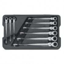 Gearwrench 9PC X-BEAM FLEX COMB RATCHETING WRENCH SET SAE