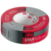 DUCT TAPE HIGHLAND CLOTH 2" X 60 YDS SILVER