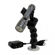Rechargeable LED Flashlight with Flex Mag Holder