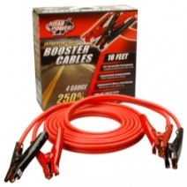 CABLE BOOSTER 16' 4GA TGWIN RED