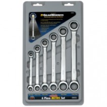 Gearwrench WRENCH RATCHETING DBLE BOX END SET MET 6 PC GEARWR