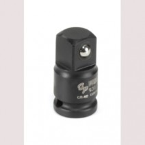 1/4" Female x 3/8" Male Adapter w/ Friction Ball