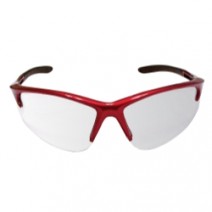 DB2 SAFETY GLS RED W/ CLEAR LENS