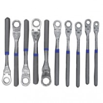 10 pc Flexible Ratcheting Wrench