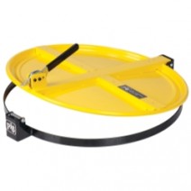 Pig Latching Drum Lid - for 55 gallon - Yellow