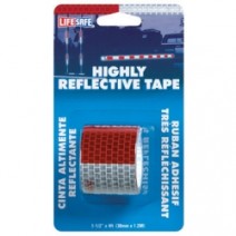 Red/Silver Reflective Tape