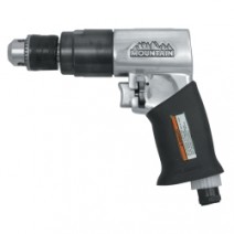 AIR DRILL REVERSIBLE 3/8 INCH W/RUBBER HANDLE GRIP