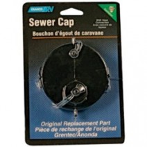 RV Sewer Cap w/Hose Connector