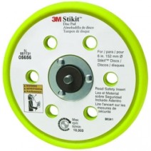 DISC PADS-LOW PROFILE DUST FREE STIKIT 6" 10/CASE