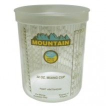 MOUNTAIN DISPOSABLE QUART MIXING CUP (100/CS)