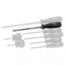 SCREWDRIVER SLOTTED 6IN. BLACK