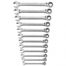 12 Pc. Metric Ratcheting Open End (Dual Ratcheting
