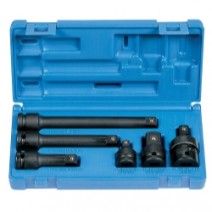 6 PC 1/2" DR ADAPTER & EXTENSION SET
