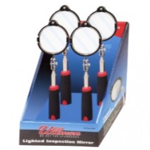 LIGHTED INSPECTION MIRROR 4-PACK