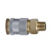 COUPLER 1/4IN. NPT MALE QUICK HIGH VOLUME