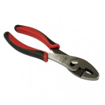 PLIERS SLIP JOINT 8IN. RED HANDLES