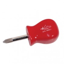 SCREWDRIVER PHILLIPS #2 STUBBY 1 1/2IN. RED