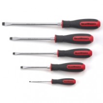 5PC SLOTTED SCREWDRIVER SET