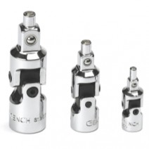 3 pc Magnetic Universal Joint Set