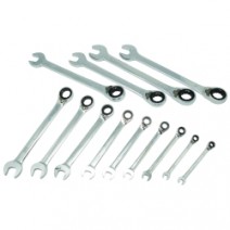 13-piece SAE Ratcheting Reversible Wrench Set
