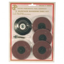 PAD SURFACE PREP KIT 3IN. ROLL LOCK HOLDER 4 PADS