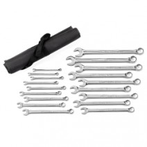 18 PC COMB WRENCH SET METRIC - POUCH