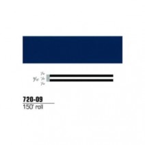STRIPING TAPE-DARK BLUE 3/16" DOUBLE 150' ROLL