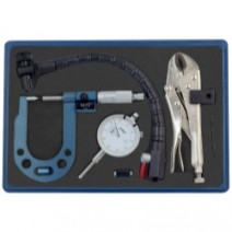 DISC & ROTOR/BALL JOINT GAGE W/MICROMETER KIT