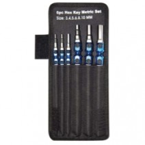 6PC METRIC HEX SWIVEL END WRENCH SET