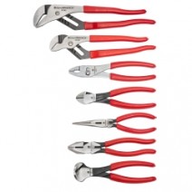 7-PC Mixed Dipped Handle Plier Set