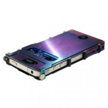 Stainless Steel iNoxCase for the iPhone 4- Rainbow