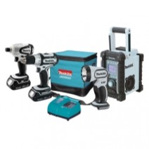 18V Compact Lithium-Ion 4-Pc. Combo Kit