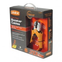 20 ft 4 gauge Juice Booster Cables w/ Cinch-Lock