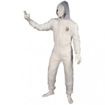 COVERALL REUSABLE LG W/VELCRO WR/ANKLES