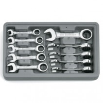 GEARWRENCH STUBBY SET METRIC 10PC