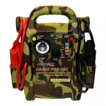 Camo booster pack with inverter