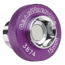 Gearwrench SOC 15MM 3/8D 6PT PURP