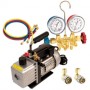 Vacuum Pump & Gauge Set Asst